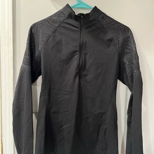 LuluLemon Black Quarter zip